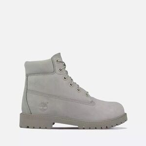 Timberland 6" Premium Waterproof Lace Boots Gray 8.5